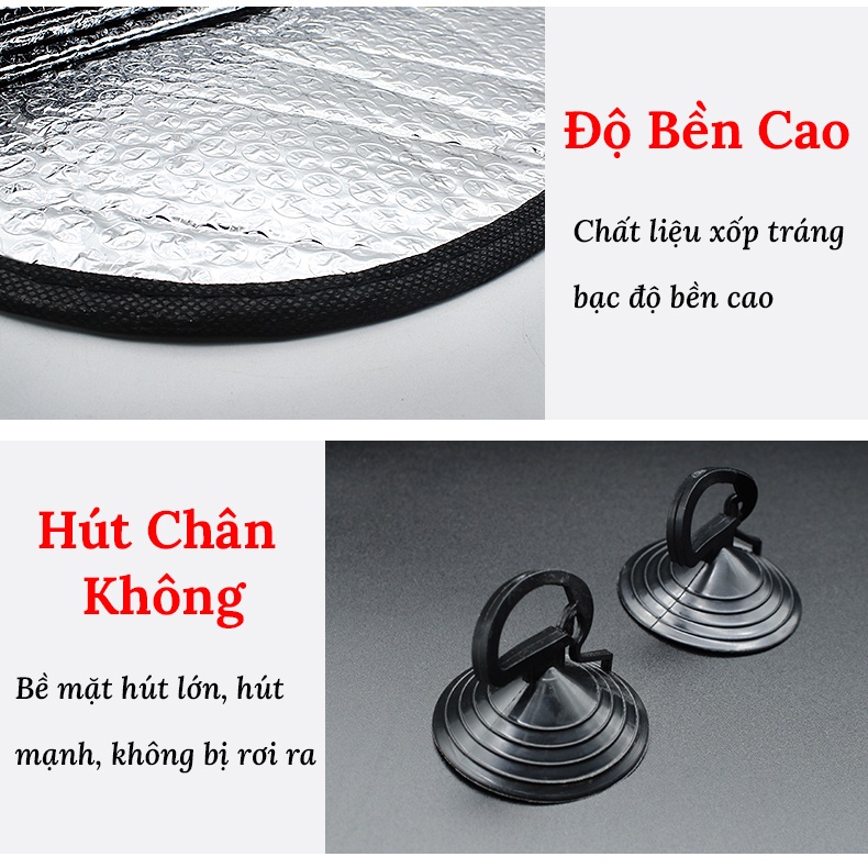 Tấm Che Nắng Kính Lái Ô To Cao Cấp VER 1 CARZONE.TOP