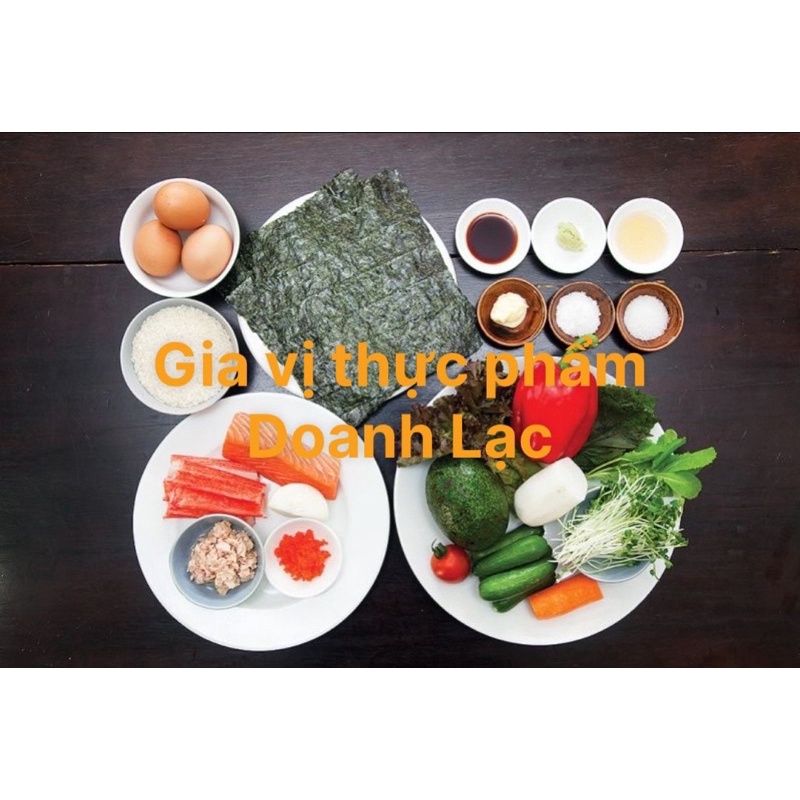 Gói 50 lá Rong biển cuộn cơm sushi nori / gimbap / kimbap. Hàng cty nhập khẩu. Dùng làm món Nhật, Hàn