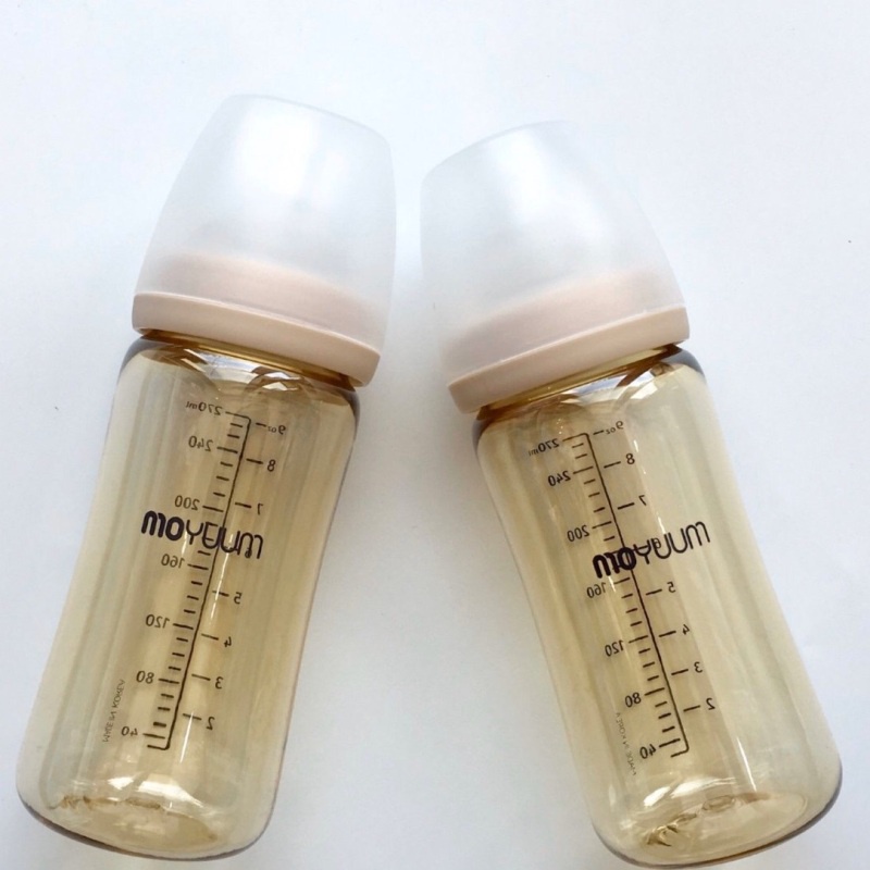 Bình sữa Moyuum chính hãng Hàn Quốc cho bé kèm núm 170ml/270ml