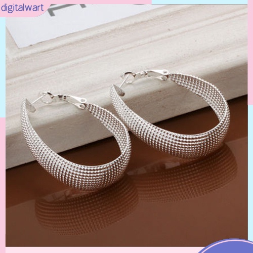 Đôi hoa tai hình tròn thời trang Hàn Quốc sành điệu cho nữ