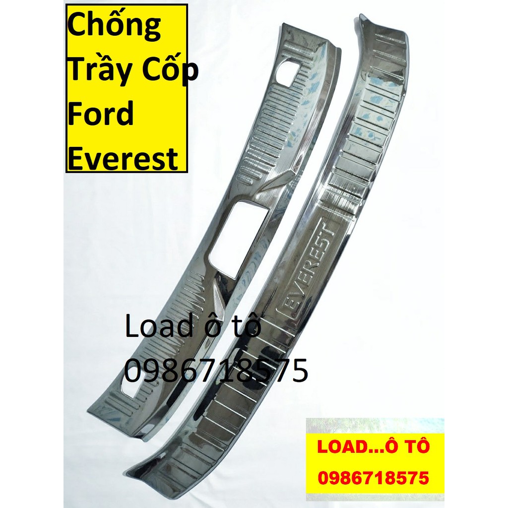 Bộ ốp chống trầy Titan Trong, Ngoài dành cho xe Ford Everest 2017-2019,2020