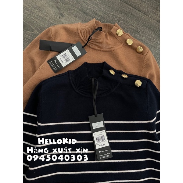 A05 - Áo len dệt kim cúc vai TOKITO | BigBuy360 - bigbuy360.vn