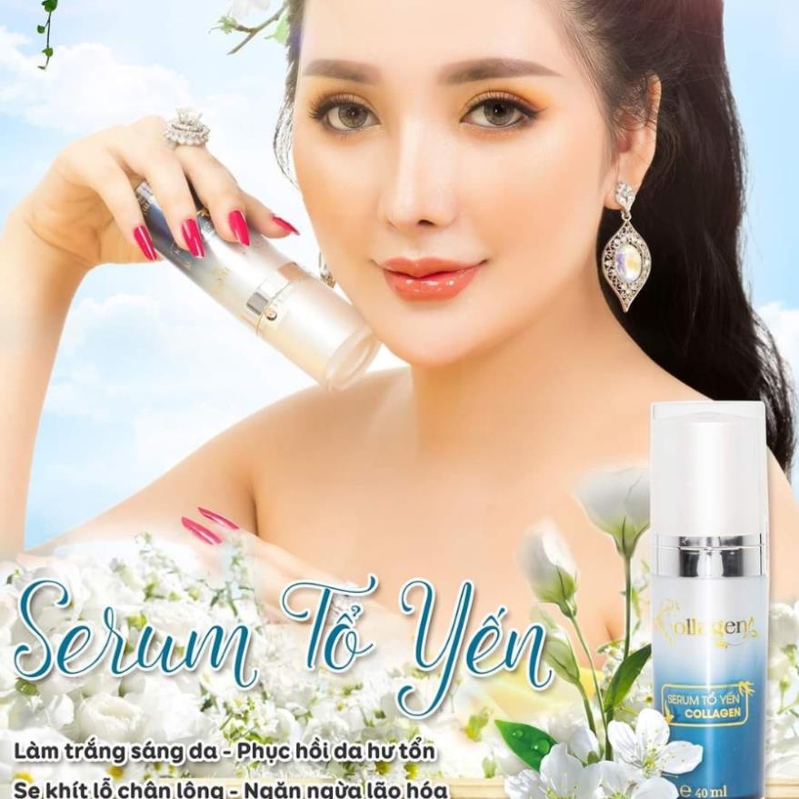 Serum Tổ Yến N'COLLAGEN - Giảm mụn, mờ nám, tàn nhang, se khít lỗ chân lông