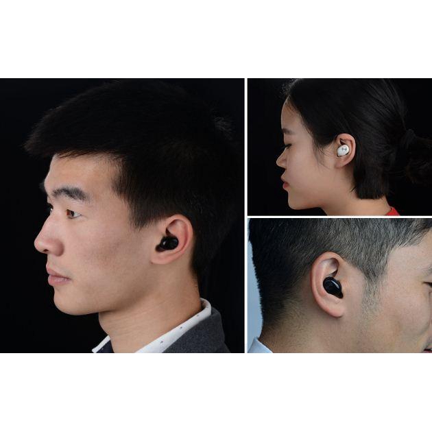Tai nghe Bluetooth mini thời trang SMH-BL1 có mic đàm thoại + Tặng Dock sạc 300mah (Màu đen) Tai nghe Blu