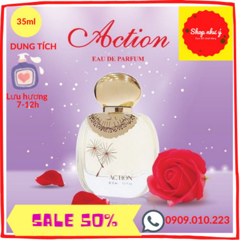 NƯỚC HOA ACTION 35ML DÀNH CHO NỮ