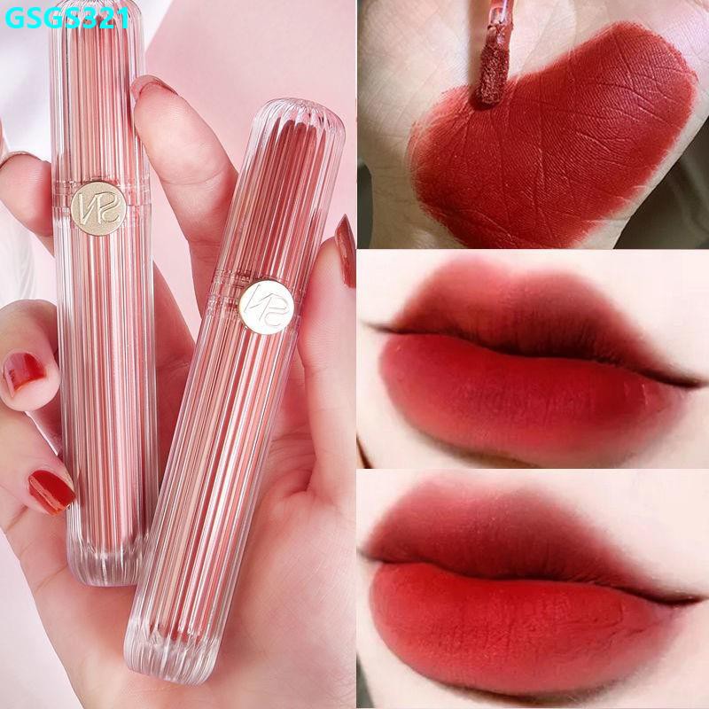 (Hàng Mới Về) Son Bóng Hiệu Ứng Gương Chống Thấm Nước Không Phai Màu Vỏ Màu Trắng Sang Trọng | BigBuy360 - bigbuy360.vn