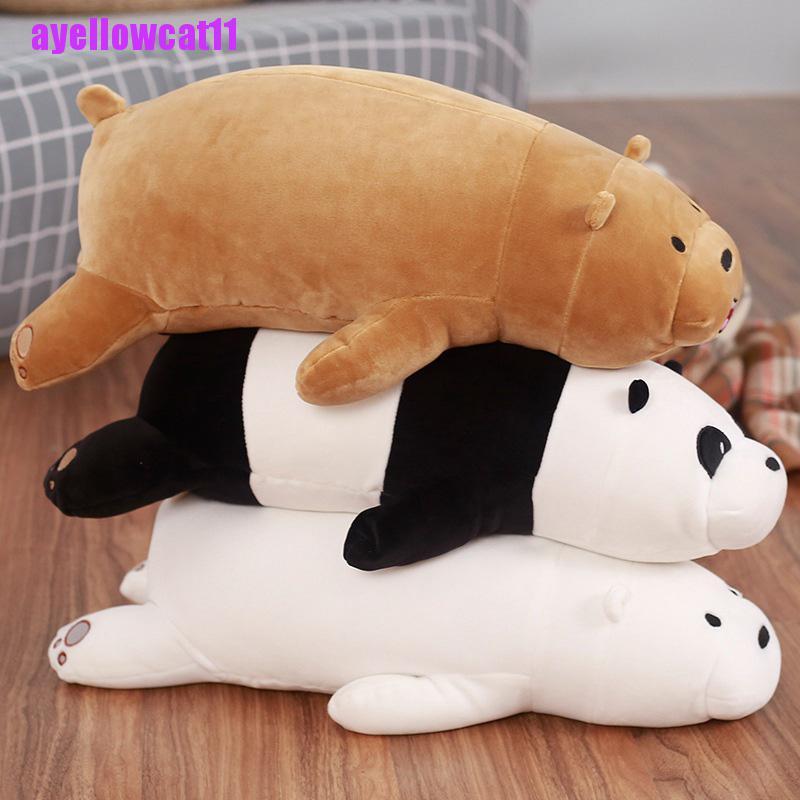 WE BARE BEAR LYING Gấu Trúc Nhồi Bông Kích Thước 20 Inch