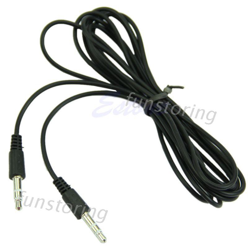 Cáp Âm Thanh Aux Đầu Cắm 3.5mm Cho Máy Tính Bàn/ Máy Nghe Nhạc Ipod Mp3 Trong Xe Hơi 2m