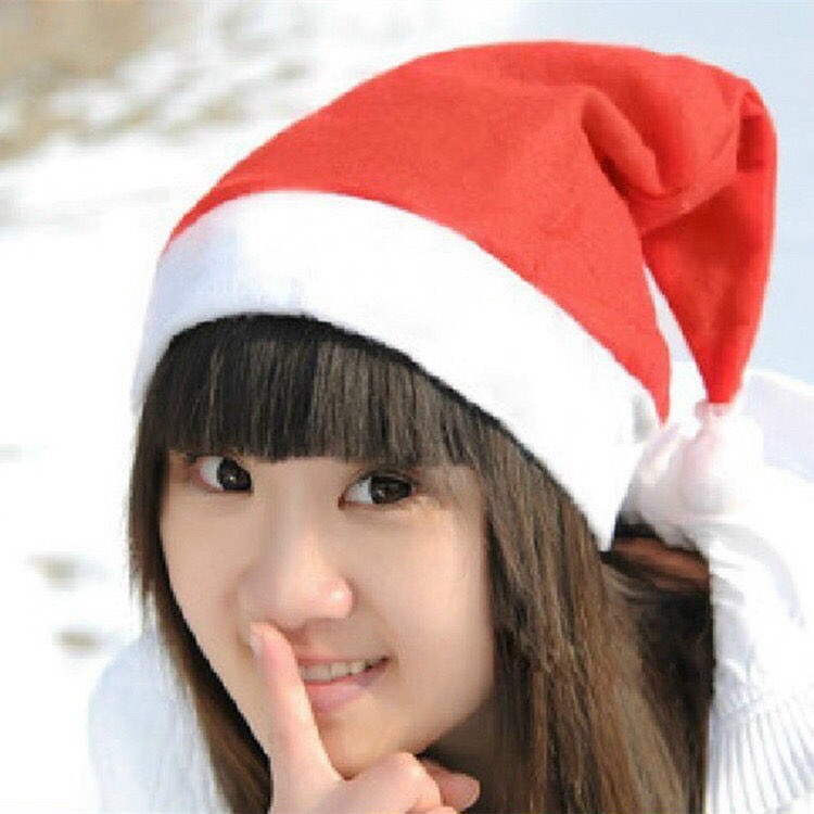 Nón noel người lớn đều đội được