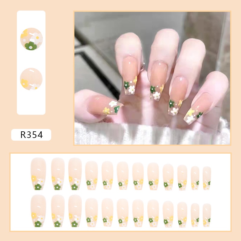 Móng tay giả /Kèm keo/ siêu xinh làm nail mã [R341-380]