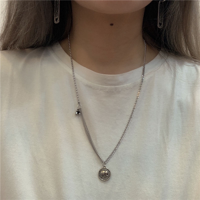Dây Chuyền 22359 Mặt Chú Voi Đơn Giản