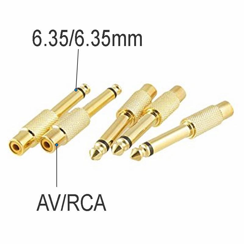 Jack chuyển tín hiệu AV  ,hoa sen ra 6.5 - 6 ly