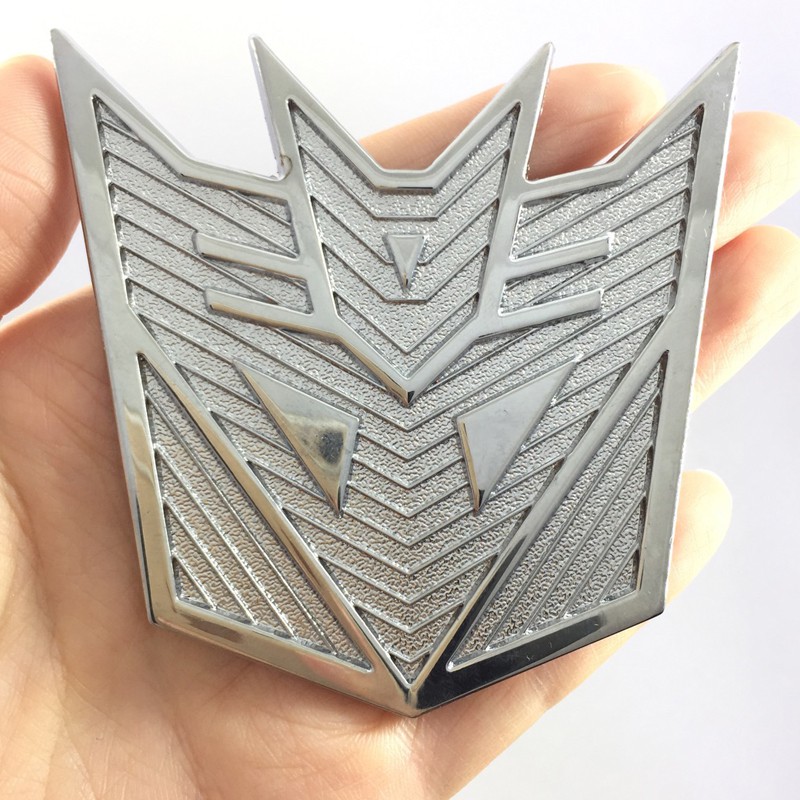 Miếng dán kim loại hình logo Transformer dành cho xe hơi