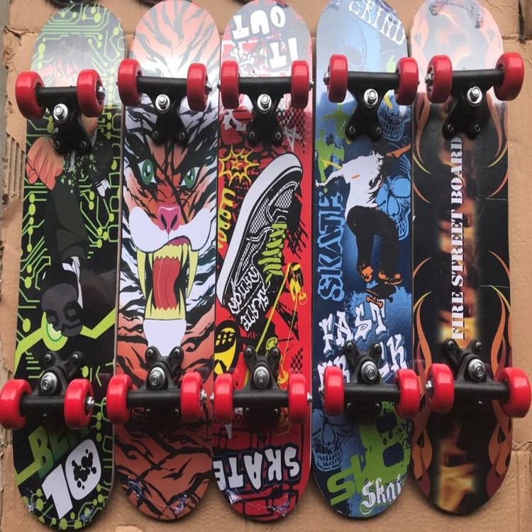 Ván trượt skateboard thể thao chất liệu gỗ phong ép cao cấp 7 lớp size lớn cho trẻ em và người lớn luôn ạ