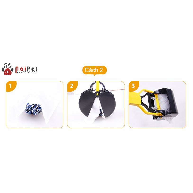 Hộp Hốt Phân Gắp Phân Càn Dài HP004