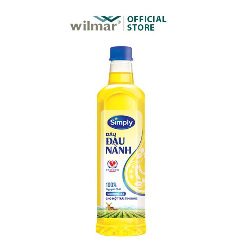 Dầu đậu nành Simply 1L