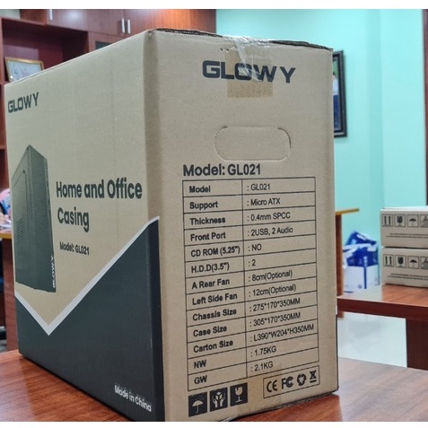 Vỏ cây máy tính Gloway GL021/GL022 - Chuyên lắp cho máy tính văn phòng,học tập !!!