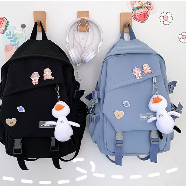 Móc khóa vịt treo balo đáng yêu ngộ nghĩnh treo túi xách, treo móc khoá