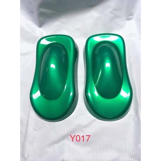 Y017-xịt samurai màu xanh candy