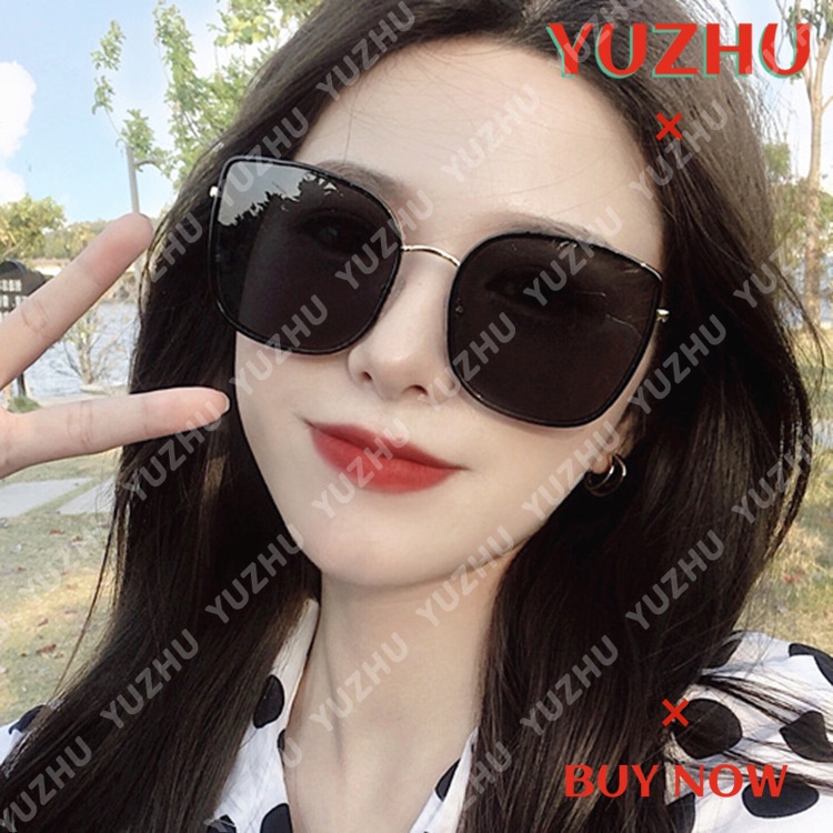 Kính mát gọng vuông chống tia UV400 phong cách Hàn Quốc thời trang dành cho nam và nữ