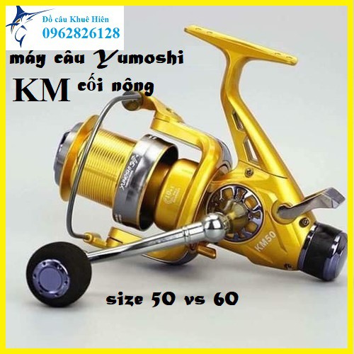 {Chính Hãng} Máy Câu Cá Yumoshi KM60 máy cực khỏe