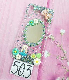 Ốp Lưng Handmade Đính Đá thủ công MS: 503 (IB DÒNG ĐT)