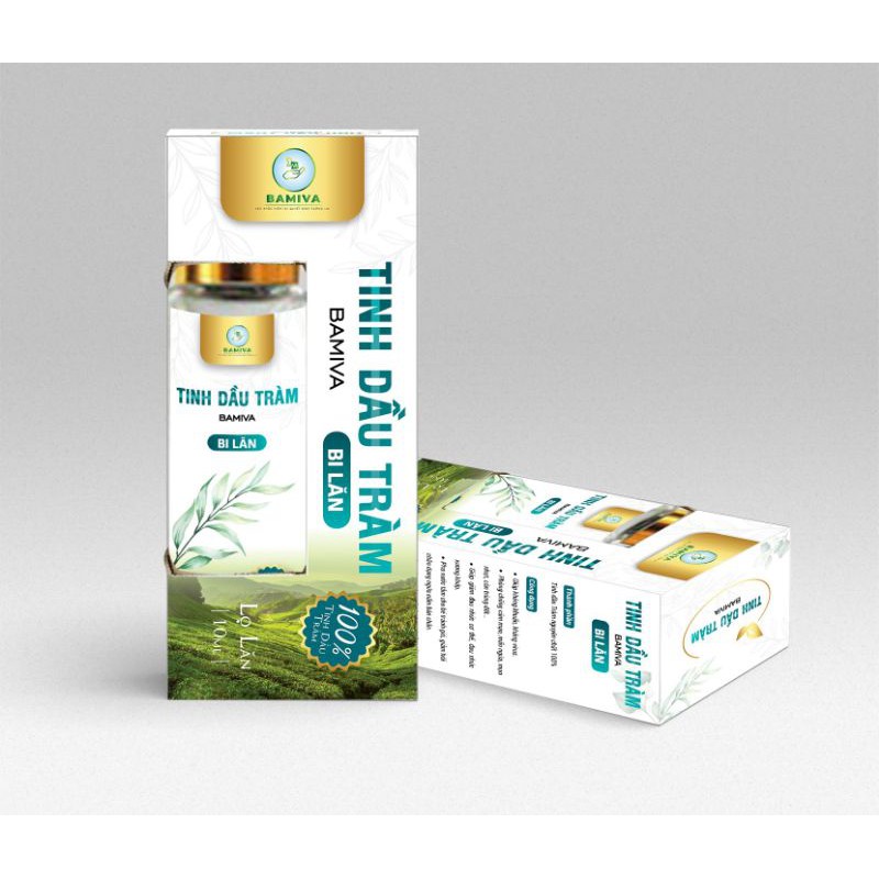 tinh dầu tràm bamiva bi lăn