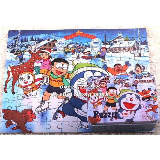 Ghép hình puzzle 100 mảnh - nhiều mẫu đẹp