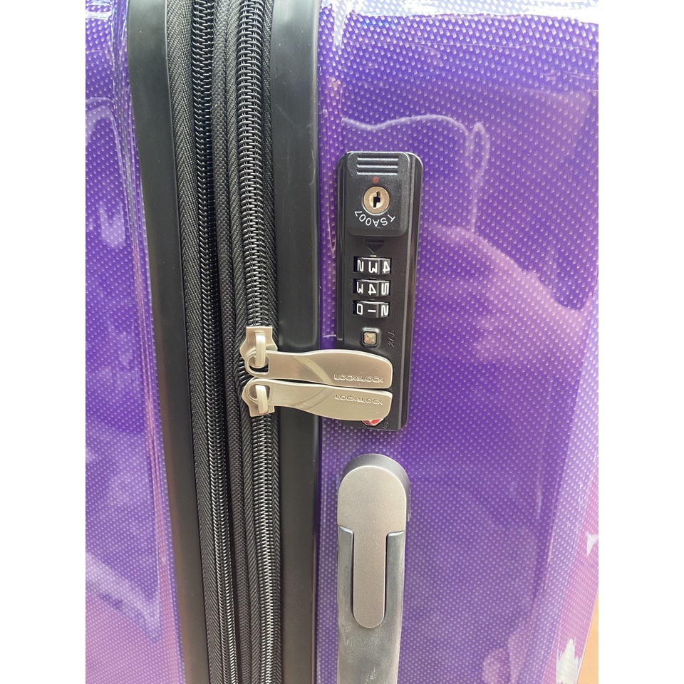 Mua VALI DU LỊCH LOCK&LOCK TRAVEL ZONE SIZE 24 INCH KHÓA TSA MÀU TÍM ...