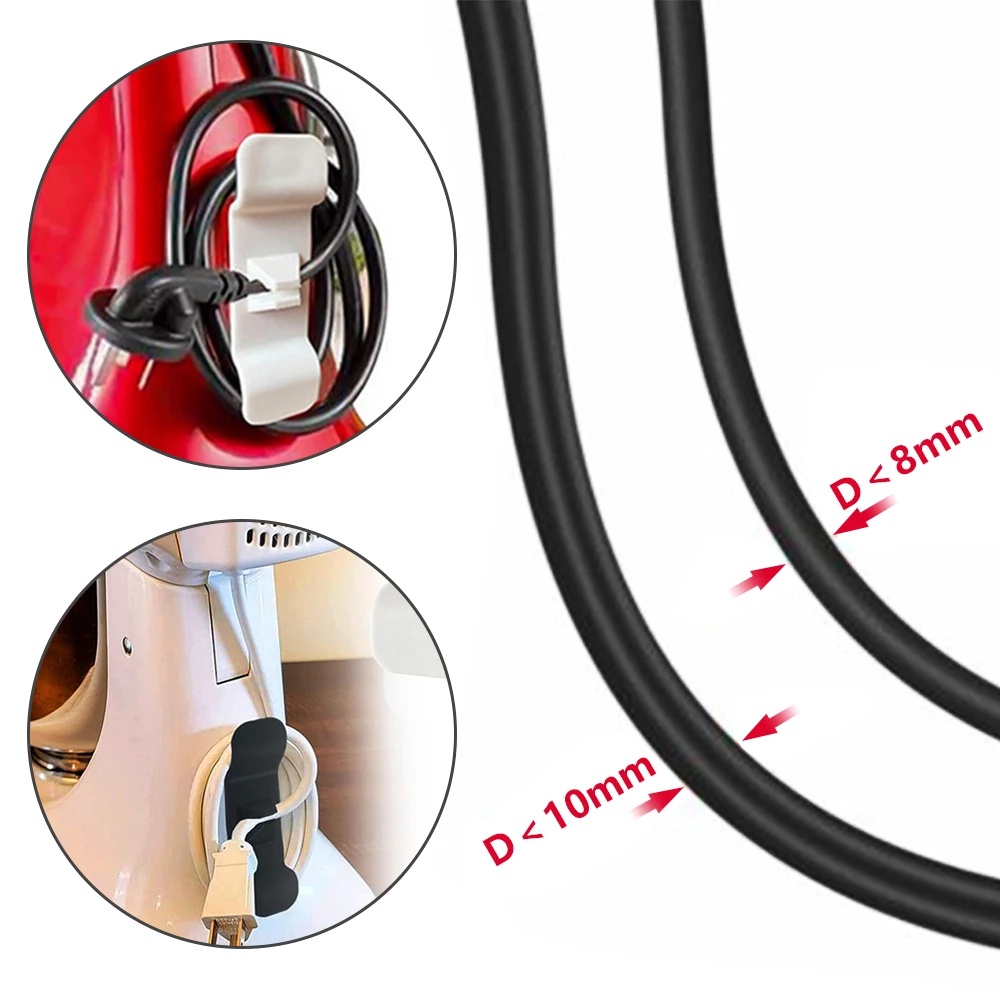 Dụng Cụ Kẹp Dây Cáp Chống Rối Sắp Xếp Gọn Gàng Cho Nhà Bếp Giá Đỡ