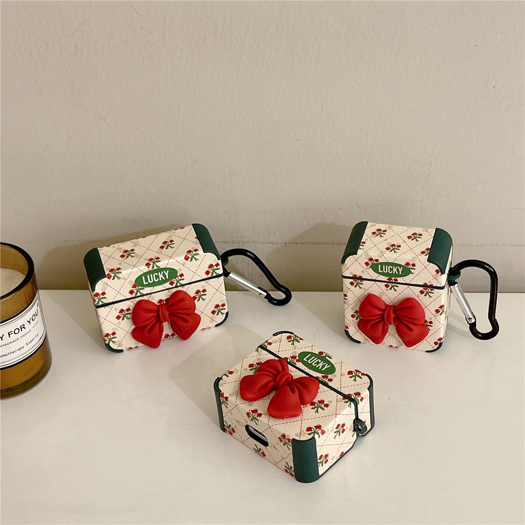 Vỏ Bảo Vệ Hộp Sạc Tai Nghe AirPods 1 2 3 Pro Không Dây Họa Tiết Hoạt Hình Dễ Thương Ốp