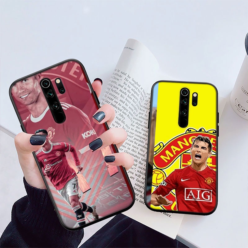 Ốp điện thoại in hình Cristiano Ronaldo cho XIAOMI REDMI NOTE 8 7 PRO 10X 9A 8T 8A 8 7 UOL34 CR7