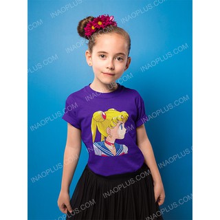 Áo thủy thủ mặt trăng dành cho bé gái-in áo theo yêu câu