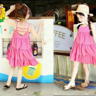 Váy bèo công chúa bé gái nhí 1-8 tuổi