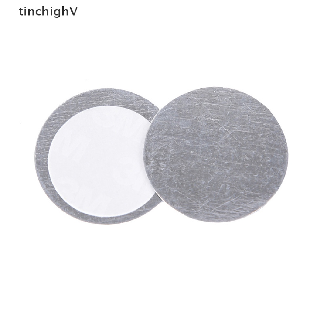 Set 20 Miếng Dán Nam Châm Bằng Kim Loại Trang Điểm Phấn Mắt