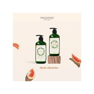 Cặp Gội Xả Organique Phục Hồi Hương Cam Chanh Citrus Revitalizing