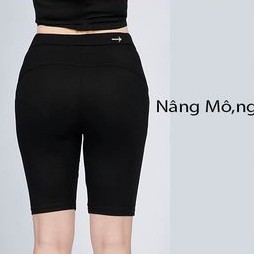 Quần Legging Nữ Ngố Ôm Dáng - Quần Thun Lửng Nữ Tập Gym Nâng Mông Hot 2021