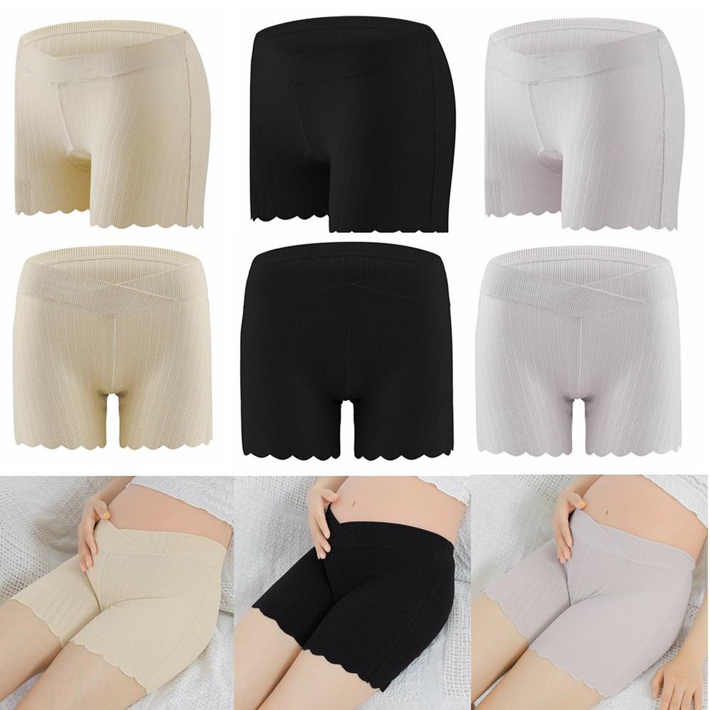 Quần Short Cotton Thoáng Khí Thoải Mái Cho Mẹ Bầu