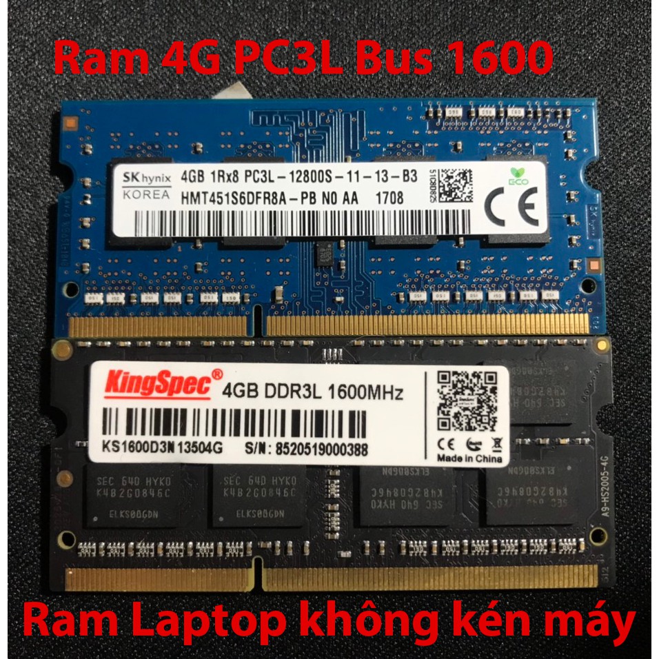 Siêu rẻ  RAM LAPTOP DDR3/DDR3L/DDR4 2G,4G, 8G ĐỦ CÁC BUSS CHÍNH HÃNG