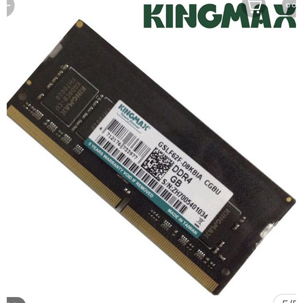 Ram laptop Kingmax DDR4 2400/2666MHz 4GB/8GB/16GB