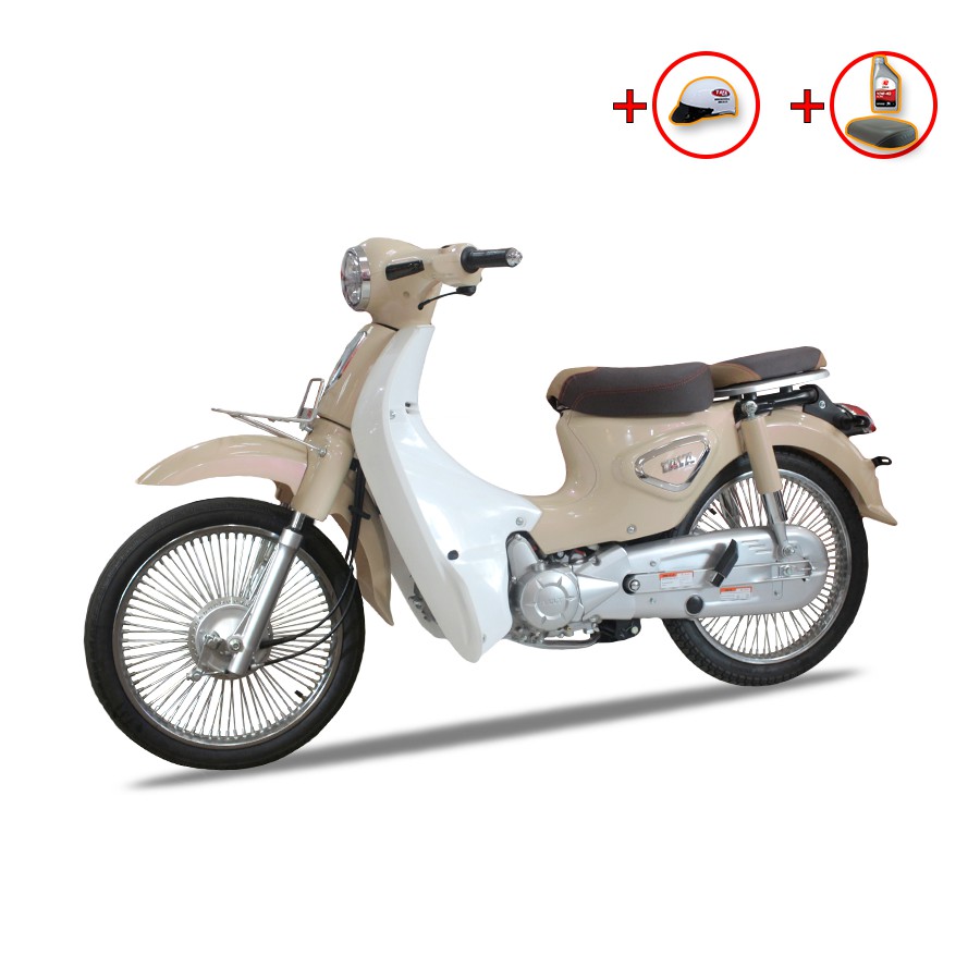 Xe máy CUB 81 TAYA XS 2021 (kem bóng)