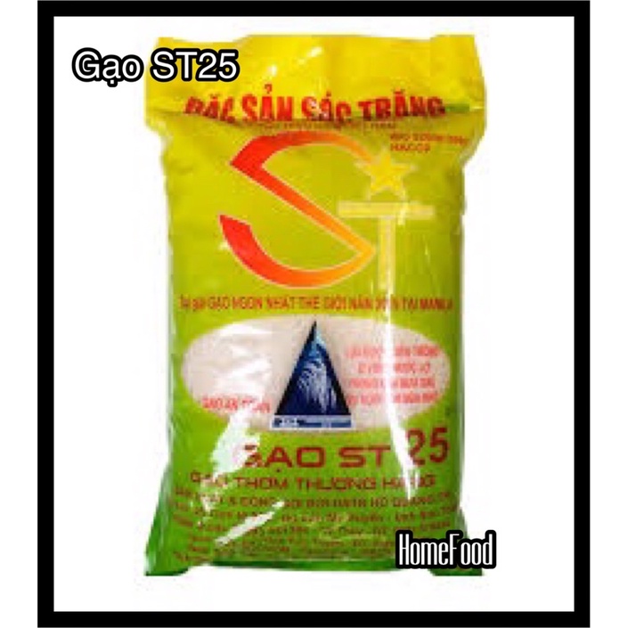 5kg GẠO SẠCH ST25-CƠM NGON NHƯ Ý