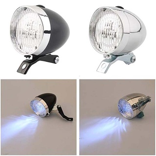 Đèn pha led siêu sáng phong cách retro cho xe đạp 
