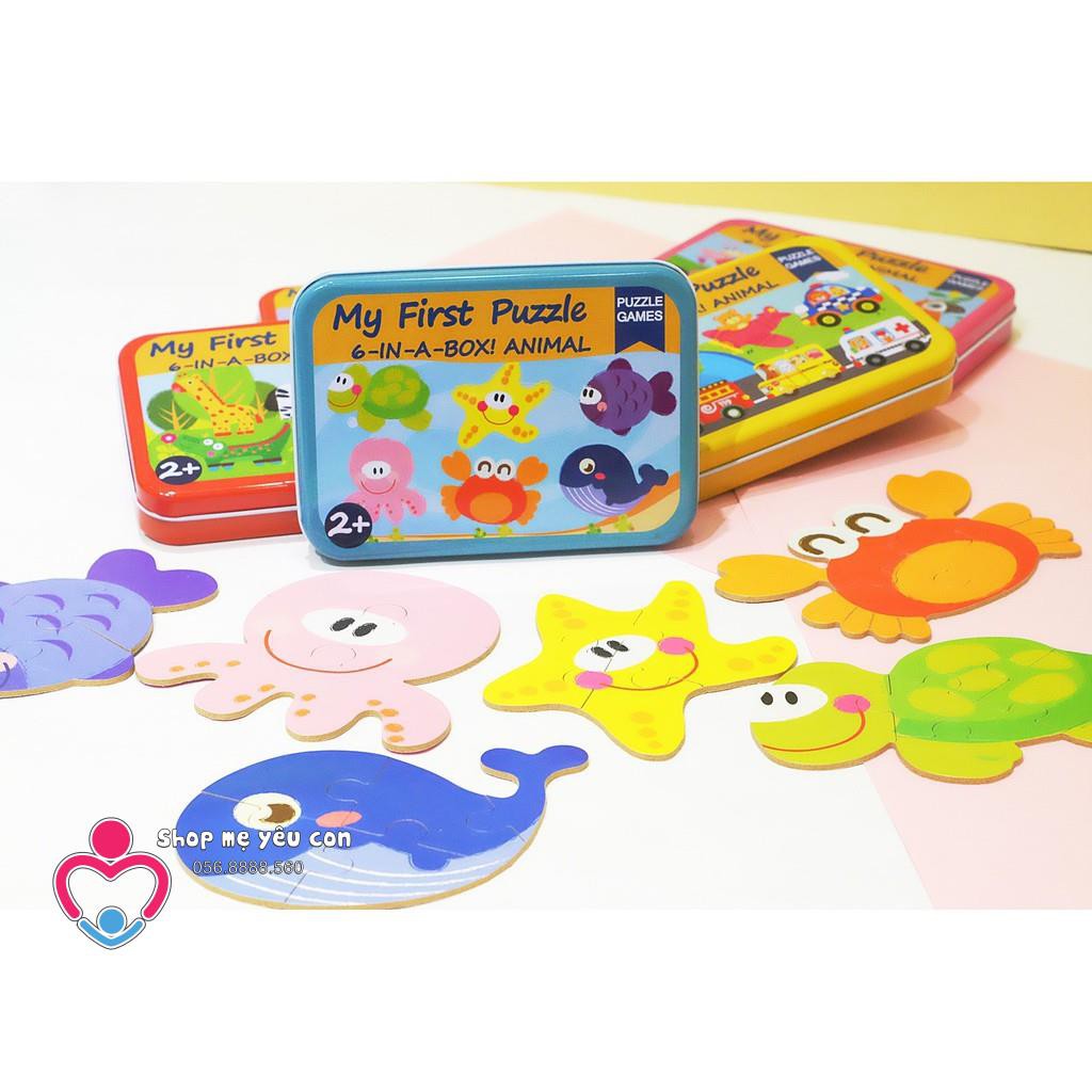 Bộ tranh xếp hình My First Puzzle cho bé - GHÉP HÌNH LEVEL 2