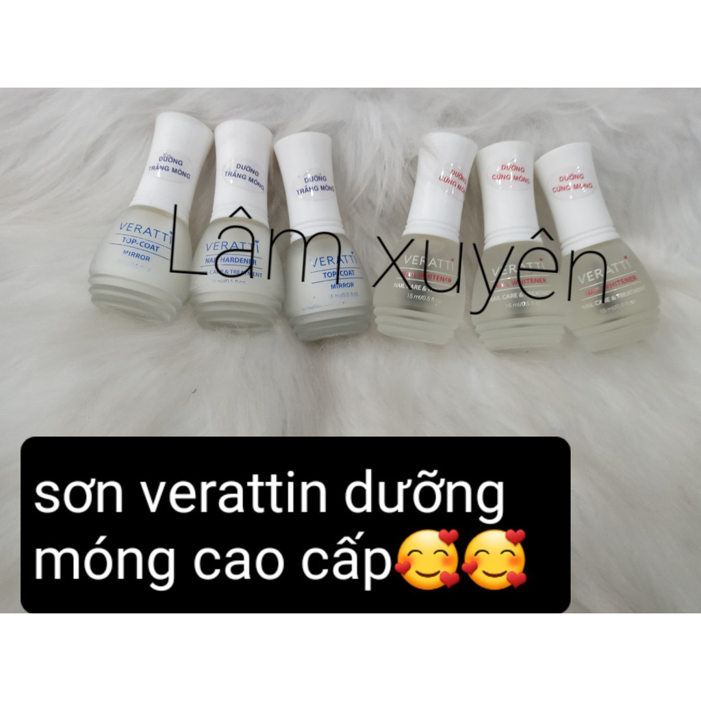 Sơn dưỡng trắng móng, dưỡng cứng móng Veratti 15ml  FREESHIP siêu xinh xắn  sịn sò chất gel chuẩn,màu đẹp [Chính hãng]