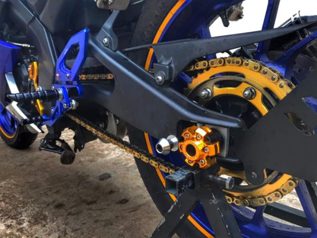 Nhông sên dĩa cho xe Yamaha r15 v2, v3 loại 12li phốt