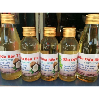 Dầu dừa nguyên chất bến tre 100%