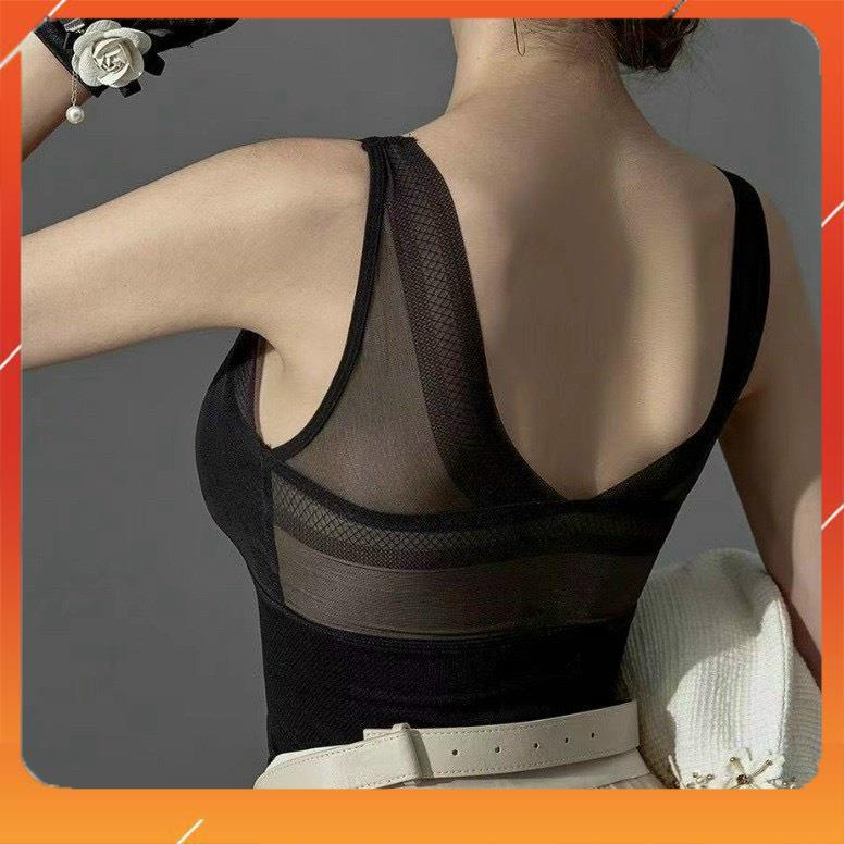 Áo bra ren cao cấp có đệm mút kiểu dáng basic phù hợp với mọi loại trang phục