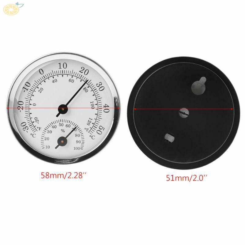 Đồng hồ đo nhiệt độ độ ẩm trong nhà mini kèm bộ phụ kiện