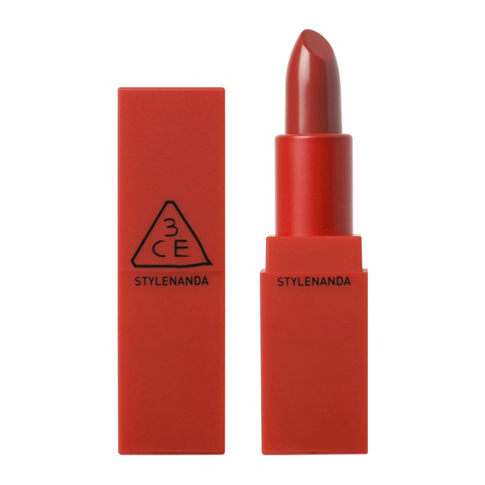 Son Lì 3CE Đỏ Cam Satin - 3CE Red Recipe Matte Lip Color 211 Dolly